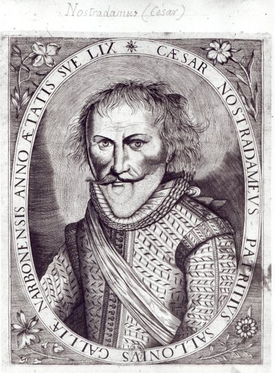 Cesar Nostradamus, son of Michel Nostradamus by French School